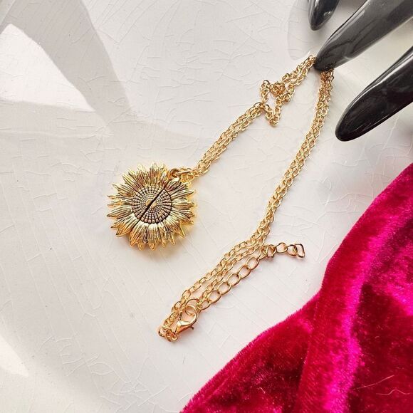 New! Free People Lettering Necklace - Picture 11 of 12